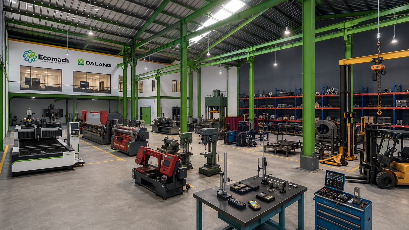 PT. Ecomach Inovasi Industri production facility