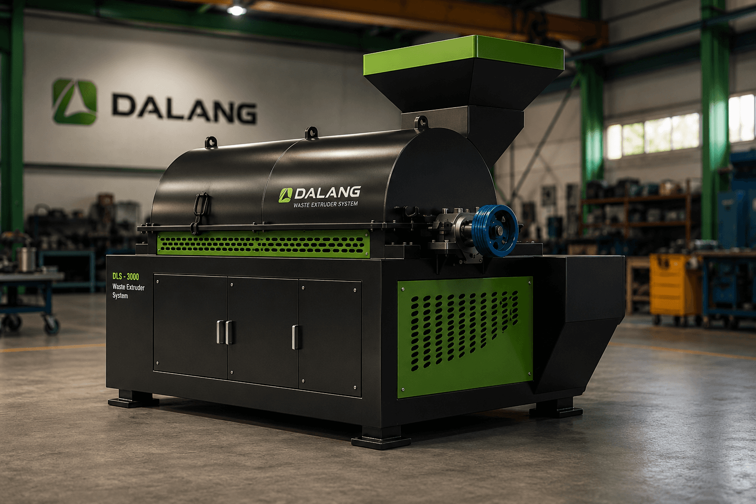 DALANG sorting and shredding machine